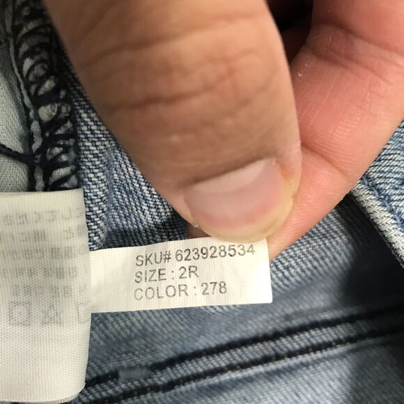 abercrombie & Fitch super skinny jeans high rise 2 R Distressed - Picture 5 of 7